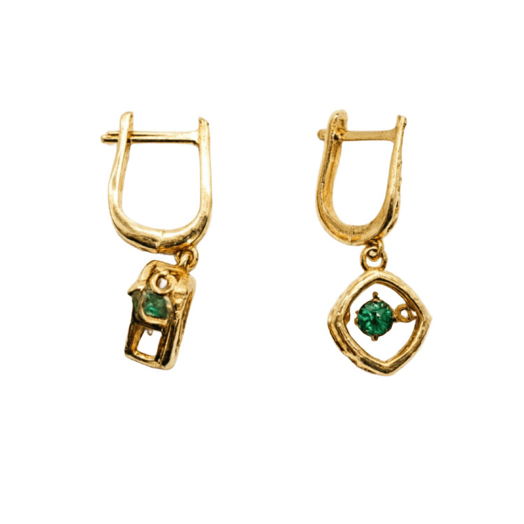 Сережки Salsa з цаворитомSK01ELTS-Y