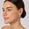 Сережки у білому золоті, з діамантами 347311121
