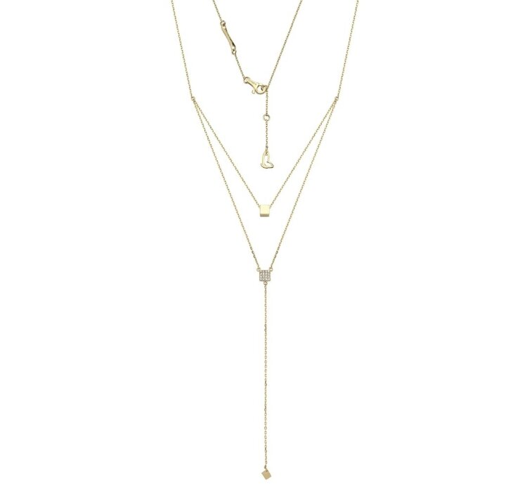 Кольє Qube з сапфірами QCN000003-01