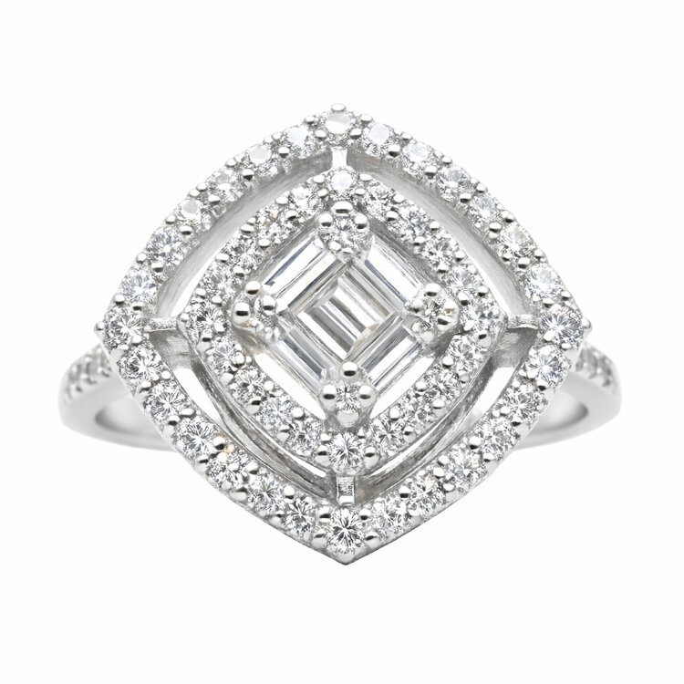 Каблучка Diamond Love з діамантами HP16975
