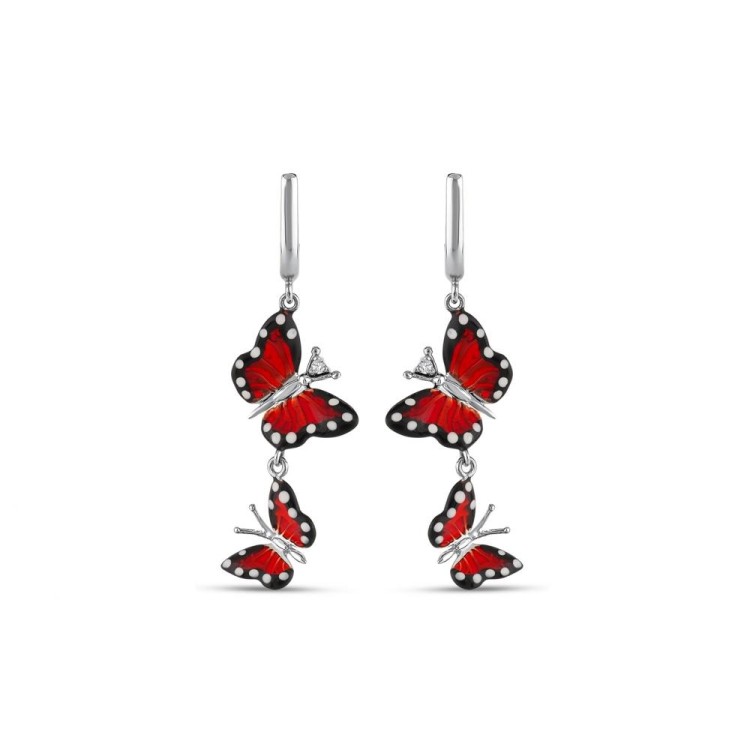 Серьги Roberto Bravo Monarch Butterfly MBHE0021-CZ