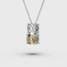 Кольє у білому золоті, з діамантами 748331121