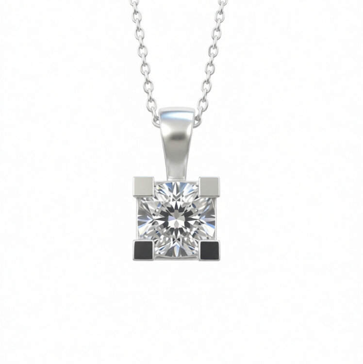 Кольє Diamond Love з діамантом HP27830