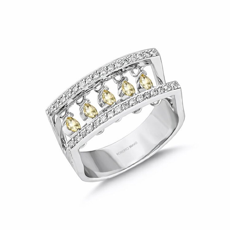 Каблучка Salsa з діамантами AR314-WDYD