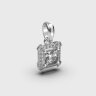 Підвіс у білому золоті, з діамантами 148661121