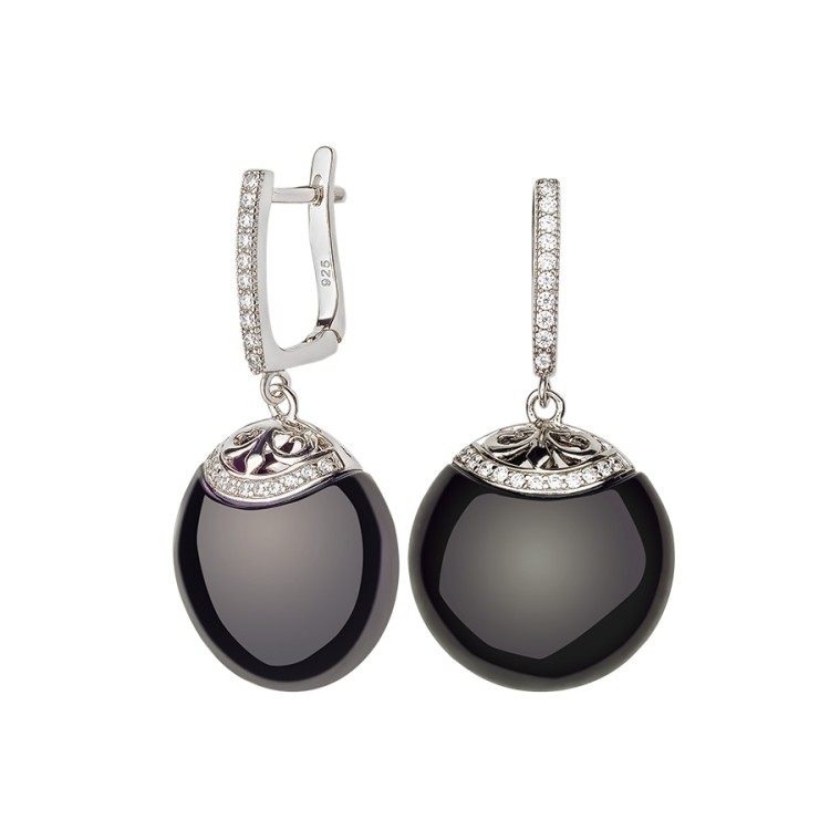 Сережки EKE035 Agate