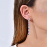 Сережки Rainbow з фіанітами DM4138-7CE