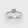 Каблучка у білому золоті, з діамантами 245691121