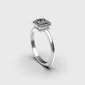 Каблучка у білому золоті, з діамантами 247131121