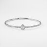 Браслет у білому золоті, з діамантами 547511121
