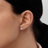 Серьги из белого золота 317671100