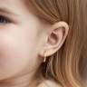 Сережки з червоного золота 326232400