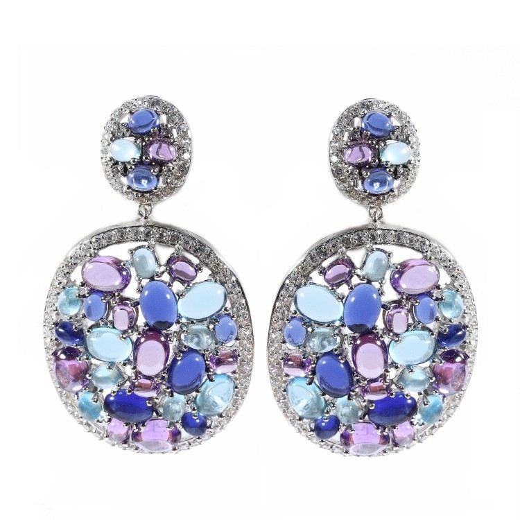 Сережки Cabochon EJD068-1