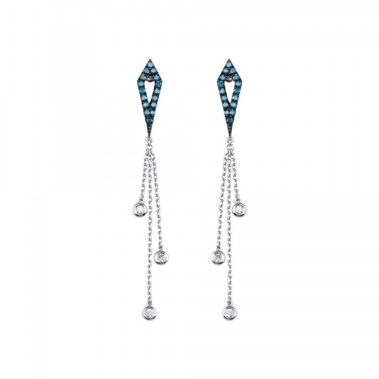 Сережки Naviblue з діамантами AKP0794