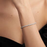 Браслет Теніс у білому золоті, з діамантами 547781121
