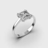 Каблучка у білому золоті, з діамантами 248671121 Каблучка у білому золоті, з діамантами 248671121