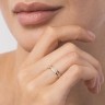 Обручальное кольцо из красного золота 233132421