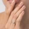 Обручальное кольцо из красного золота 233132421