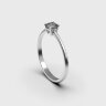 Каблучка у білому золоті, з діамантом 248701121 Каблучка у білому золоті, з діамантом 248701121