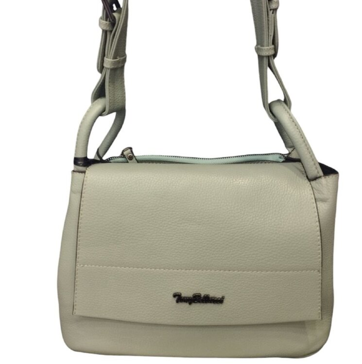 Женская сумка Tony Bellucci из натуральной кожи мятного цвета Женская сумка Tony Bellucci из натуральной кожи мятного цвета