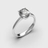 Каблучка у білому золоті, з діамантом 248811121 Каблучка у білому золоті, з діамантом 248811121