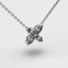 Кольє у білому золоті, з діамантами 748951121