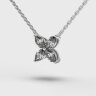 Кольє у білому золоті, з діамантами 748951121