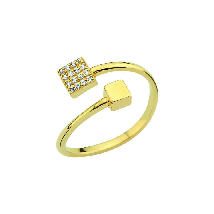 Каблучка Qube із сапфірами QCR000006-03